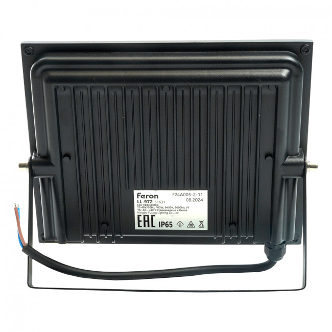 Светодиодный прожектор Feron LL-972IP65 100W 6400K, артикул FERON 51631