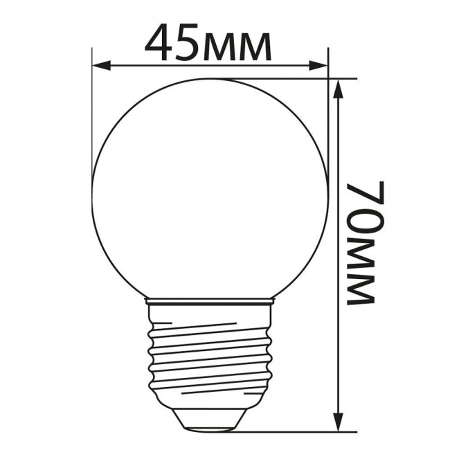 Лампа светодиодная Feron LB-37 Шарик матовый E27 1W 230V RGB плавная сменая цвета, артикул FERON 38116 Лампа светодиодная Feron LB-37 Шарик матовый E27 1W 230V RGB плавная сменая цвета, артикул FERON 38116