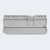 Торцевая заглушка для ЗНИ LD573 4 мм² (JXB PT 4), серый, LD582-1-40, артикул STEKKER 49269 Торцевая заглушка для ЗНИ LD573 4 мм² (JXB PT 4), серый, LD582-1-40, артикул STEKKER 49269