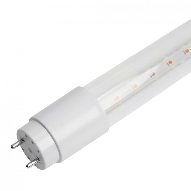 Лампа светодиодная для растений T8 Feron LB-7064 G13 стекло 22W 175 1,2м 265V красно-синий спектр пластик, артикул FERON 51663 Лампа светодиодная для растений T8 Feron LB-7064 G13 стекло 22W 175 1,2м 265V красно-синий спектр пластик, артикул FERON 51663