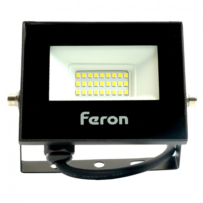 Светодиодный прожектор Feron LL-970 IP65 20W 6400K, артикул FERON 51629