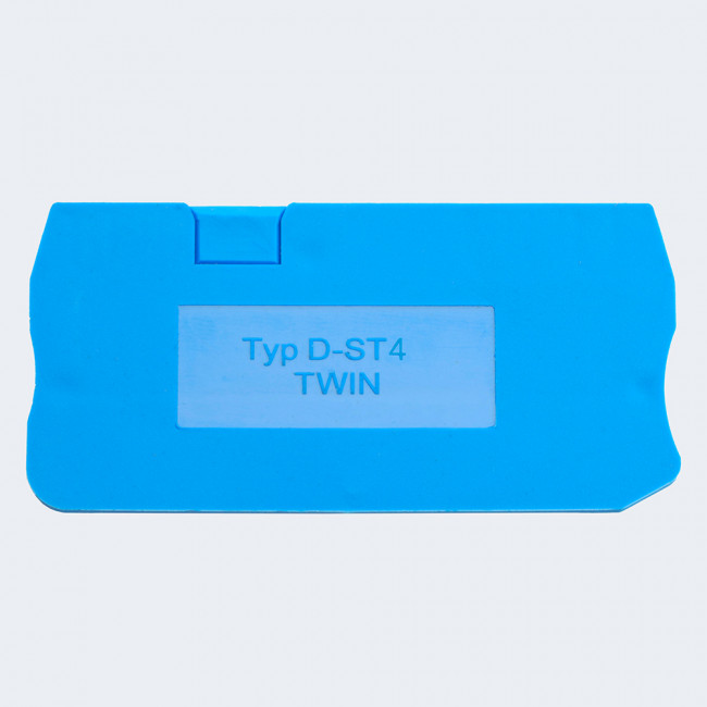 Торцевая заглушка для ЗНИ LD5734 мм² (JXB PT4), синий LD582-1-40, артикул STEKKER 49271 Торцевая заглушка для ЗНИ LD5734 мм² (JXB PT4), синий LD582-1-40, артикул STEKKER 49271