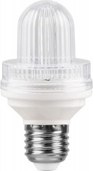 Лампа-строб Feron LB-377 E27 2W холодный свет (6400К)