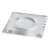 Светильник встраиваемый с белой LED подсветкой Feron CD8150 потолочный MR16 G5.3 белый, артикул FERON 41910