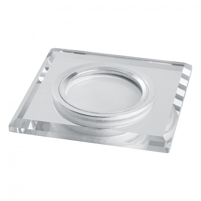 Светильник встраиваемый с белой LED подсветкой Feron CD8150 потолочный MR16 G5.3 белый, артикул FERON 41910