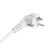 Удлинитель трехместный с/з  STEKKER HM06-31-02 3x1мм2, 2м, серия Home, белый, артикул STEKKER 49347