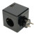 Разветвитель сетевой 3-местный с/з STEKKER ADP16-33-22, 250V, 16A, ABS пластик, черный, артикул STEKKER 49658