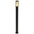 Светильник садово-парковый Feron DH047-1100, Техно столб, 18W E27 230V, черный, артикул FERON 51529