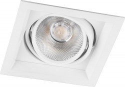 Светодиодный светильник Feron AL201 карданный 1x12W дневной свет (4000К) 35 градусов ,белый
