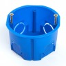 Подрозетник STEKKER EBX20-01-2 для сплошных стен, синий 200шт 39855 