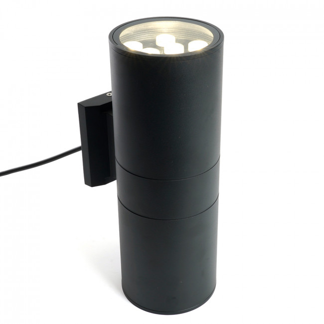 Светильник уличный светодиодный Feron DH0710, 2*9W, 1500Lm, 4000K, черный, артикул FERON 48355