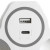 Разветвитель сетевой 2-местный с/з STEKKER ADP16-15-20, 250V, 16A и USB+Type C на 2.4А, белый/серый, артикул STEKKER 50071