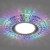 Светильник встраиваемый с разноцветной LED подсветкой Feron CD940 потолочный MR16 G5.3 прозрачный, артикул FERON 32541