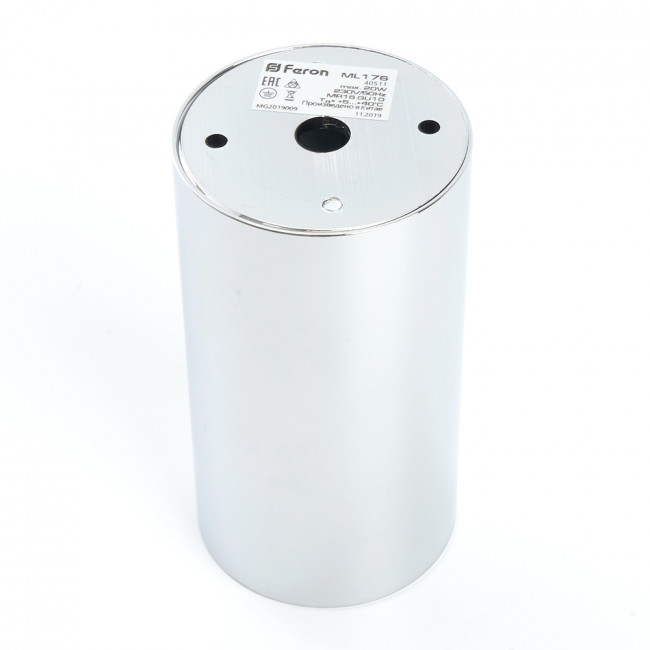 Светильник потолочный Feron ML176 MR16 GU10 20W 230V, хром, артикул FERON 40511