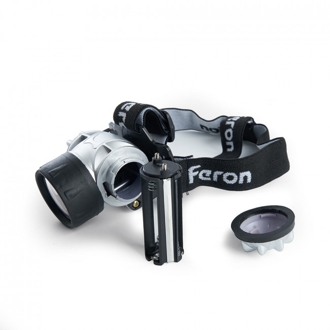 Фонарь налобный FERON TH2304 на батарейках 3*AAA, 3W 14LEDs IP44 пластик, артикул FERON 41708 Фонарь налобный FERON TH2304 на батарейках 3*AAA, 3W 14LEDs IP44 пластик, артикул FERON 41708