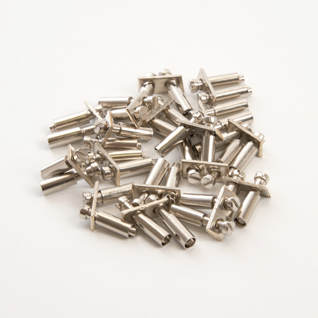 Центральная перемычка для ЗНИ 4 мм (JXB 4) 2PIN LD558-2-40, STEKKER (DIY упаковка 20 шт), артикул STEKKER 49130