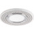 Светильник встраиваемый с белой LED подсветкой Feron CD957 потолочный MR16 G5.3 белый матовый, хром, артикул FERON 32568