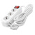 Удлинитель трехместный с/з с выключателем STEKKER HM03-31-10 3x0,75, 10м, серия Home (У10А-002), белый, артикул STEKKER 39522
