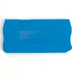 Торцевая заглушка STEKKER LD561-1-25 для ЗНИ 25мм (JXB ST 2,5), синий