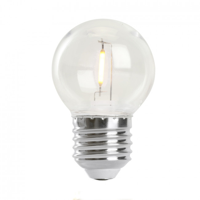Лампа светодиодная Feron LB-383 Шарик прозрачный E27 2W 230V 2700K, артикул FERON 48931