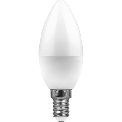 Лампа светодиодная Feron LB-570 Свеча E14 9W холодный свет (6400К)