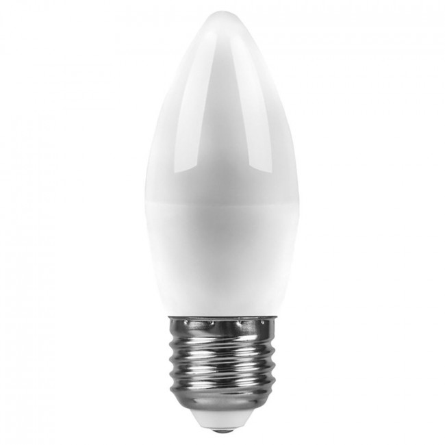 LB-570 (9W) 230V E27 2700K свеча