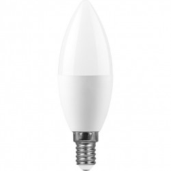 Лампа светодиодная Feron LB-570 свеча С37 E27 9W теплый свет (2700K)