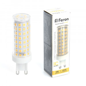 Лампа светодиодная Feron LB-437 G9 15W 175-265V 2700K Лампа светодиодная Feron LB-437 G9 15W 175-265V 2700K