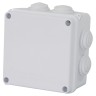 Коробка разветвительная STEKKER EBX30-02-65 7 мембранных вводов IP65, светло-серая 39554 