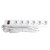 Сетевой фильтр 6-местный с/з STEKKER HM20-61-053x1мм2, 5 м, серия Optima, белый, артикул STEKKER 50097