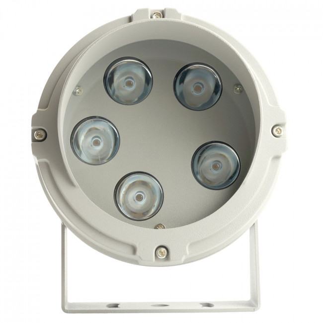 Светодиодный светильник ландшафтно-архитектурный Feron LL-700  85-265V 7W красный IP65, артикул FERON 51784