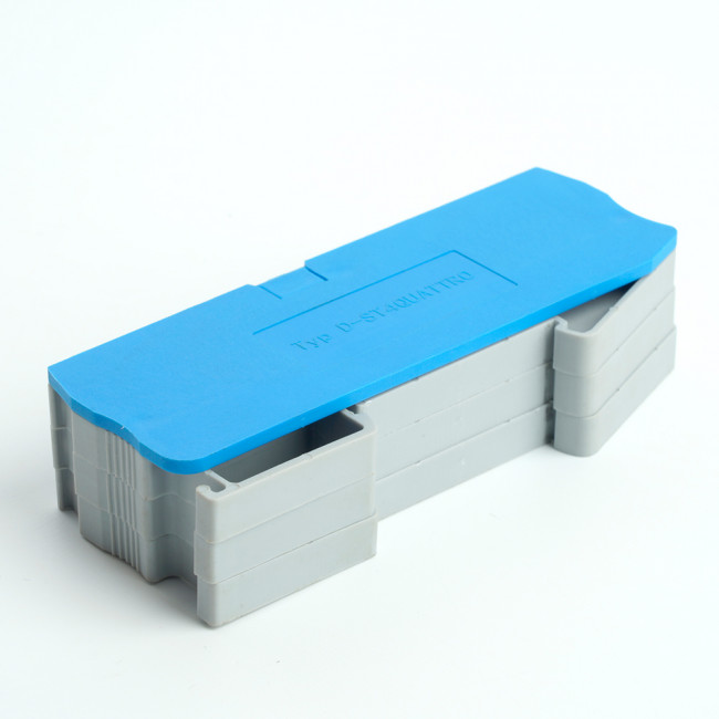 LD562-1-40 Торцевая заглушка для ЗНИ LD554 4 мм²  (JXB ST 4), синий, артикул STEKKER 49206