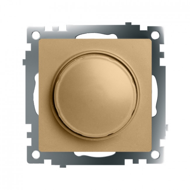 Выключатель диммирующий TRIAC (механизм), STEKKER, 250В, 500W, серия Катрин, золото, GLS10-7106-08, артикул STEKKER 49218 Выключатель диммирующий TRIAC (механизм), STEKKER, 250В, 500W, серия Катрин, золото, GLS10-7106-08, артикул STEKKER 49218