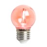Лампа светодиодная Feron LB-383 E27 2W шарик G45 красный 48933 