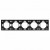 Рамка STEKKER, PFR00-5005-05 5-местная, серия Эмили, черный уголь, soft touch, артикул STEKKER 49862