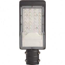 Светодиодный уличный консольный светильник Feron 30W холодный свет (6400К) серый SP3031