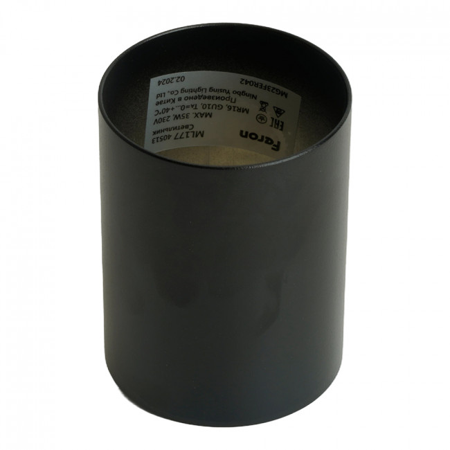 Светильник потолочный Feron ML177 MR16 GU10 35W 230V, черный, артикул FERON 40513