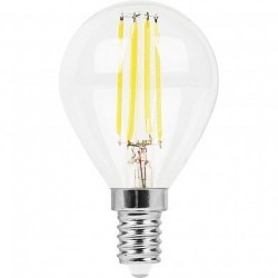Лампа светодиодная Feron LB-515 шарик G45 E14 15W холодный свет (6400K)