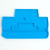 LD563-1-25 Торцевая заглушка для ЗНИ LD555 2,5 мм²  (JXB ST 2,5), синий, артикул STEKKER 49207