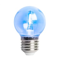 Лампа светодиодная Feron LB-383 E27 2W шарик G45 синий