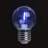 Лампа светодиодная Feron LB-383 E27 2W шарик G45 синий 48934 