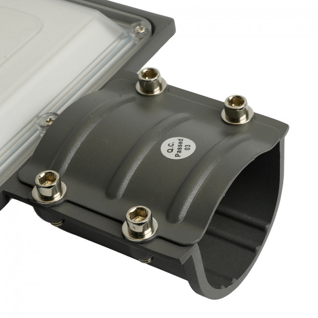 Светодиодный уличный консольный светильник Feron SP3033 100W 6400K 230V, серый, артикул FERON 32578 Светодиодный уличный консольный светильник Feron SP3033 100W 6400K 230V, серый, артикул FERON 32578