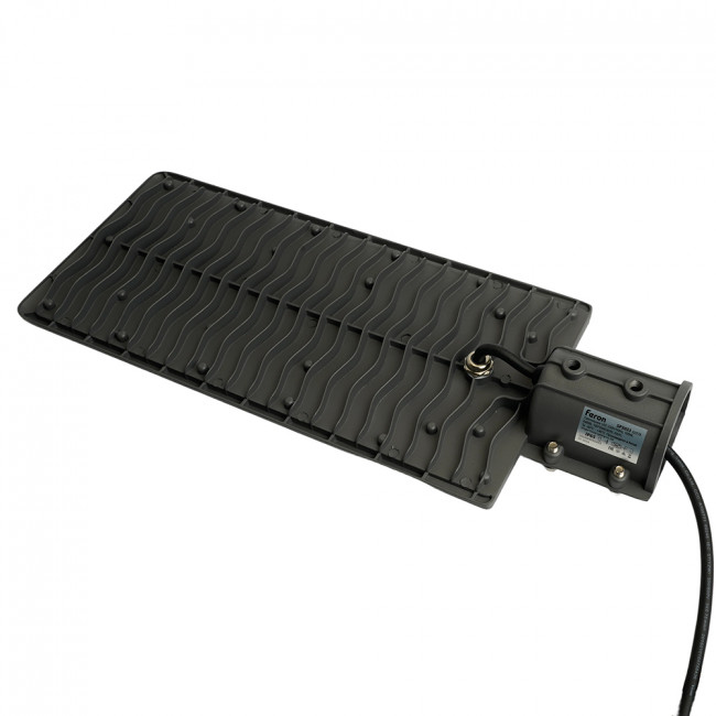 Светодиодный уличный консольный светильник Feron SP3033 100W 6400K 230V, серый, артикул FERON 32578 Светодиодный уличный консольный светильник Feron SP3033 100W 6400K 230V, серый, артикул FERON 32578
