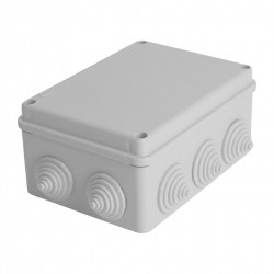 Коробка разветвительная STEKKER 10 вводов IP55 серый EBX20-310-55 (GE41244)