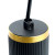 Светильник потолочный Feron ML1908 Barrel GATSBY levitation на подвесе MR16 35W, 230V, чёрный, античное золото 55*200, артикул FERON 48853