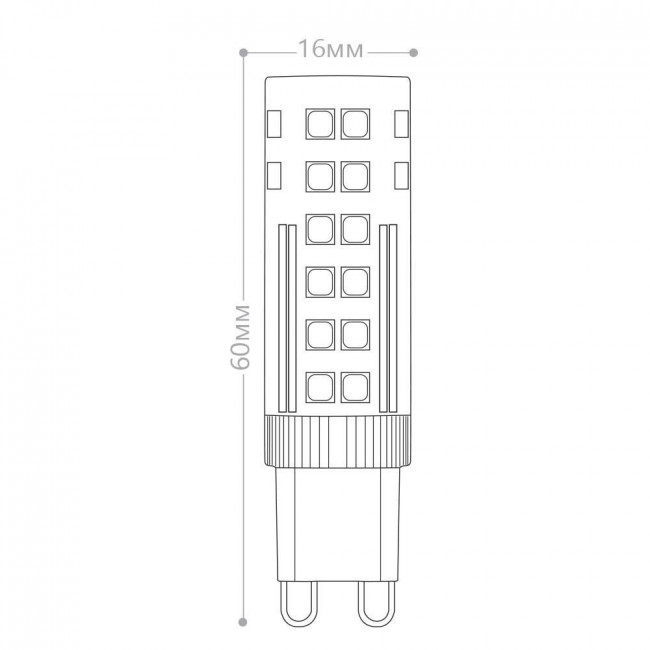 Лампа светодиодная Feron LB-433 G9 7W 175-265V 4000K, артикул FERON 25767