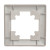 Рамка STEKKER, PFR00-7001-02 1-местная, пластик, серия Катрин, шампань, артикул STEKKER 39802 Рамка STEKKER, PFR00-7001-02 1-местная, пластик, серия Катрин, шампань, артикул STEKKER 39802