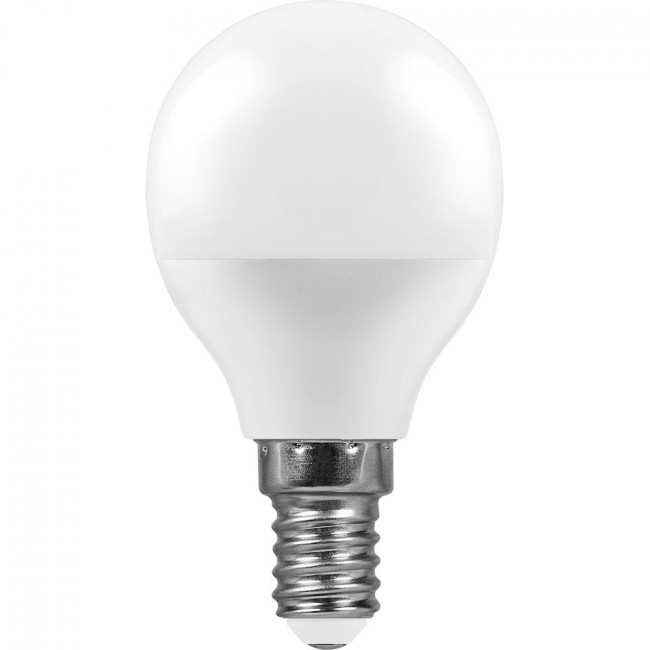 Лампа светодиодная Feron LB-550 Шарик E14 9W 175-265V 6400K, артикул FERON 25803
