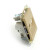 Розетка TV + компьютерная RJ-45 (механизм), STEKKER, GLS00-7106-08, серия Катрин, золото, артикул STEKKER 49230 Розетка TV + компьютерная RJ-45 (механизм), STEKKER, GLS00-7106-08, серия Катрин, золото, артикул STEKKER 49230