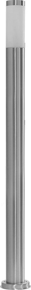Светильник садово-парковый Feron DH022-1100, Техно столб, 18W E27 230V, серебро, артикул FERON 11808